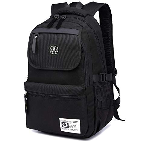 SUPA MODERN® Unisex Nylon School Bag Waterproof Hiking Backpack Cool Sports Backpack Laptop Bag