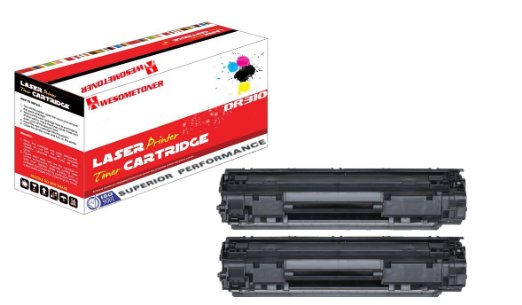 Cool Toner GTS Value Combo 2 Pack of Replacement Toner Cartridges for Canon 125 3484B001