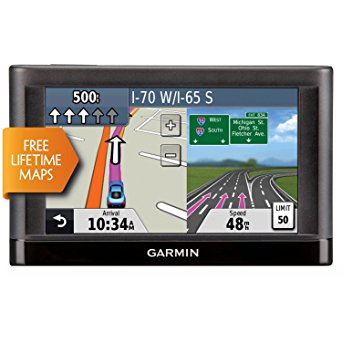 Garmin Nuvi 55LM 5" Touchscreen Car Sat Navigation GPS w/Lifetime Maps 0119-801 (Certified Refurbished)