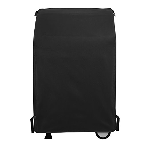 SunPatio 32-inch Fade Resistant 2 Burner Gas Grill Cover, Heavy Duty Waterproof Small Space BBQ Cover for Weber,Char-Broil,Nexgrill,Dyna-Glo,Brinkmann and More