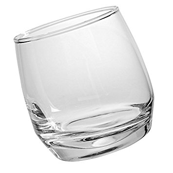 Sagaform Rocking Whiskey Glasses, 6 3/4-Ounces, Set of 6