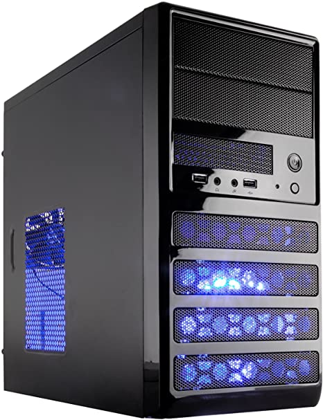 Rosewill Dual Fans MicroATX Mini Tower Computer Case with USB 2.0 Cases Ranger-M Black