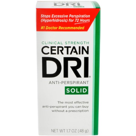 Certain Dri Antiperspirant Solid for Excessive Perspiration-17 oz