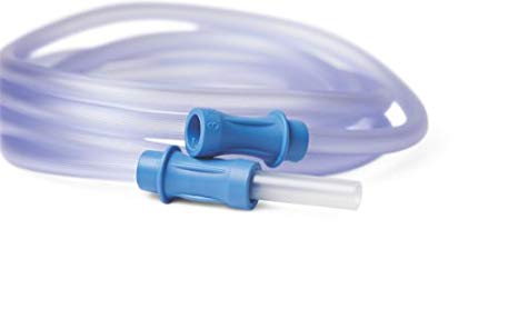 Medline DYND50216 Sterile Non-Conductive Suction Tubing, 3/16" x 6' (Pack of 50)