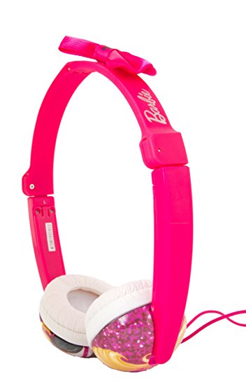 Barbie Kid Safe Headphones - Pink (19759)