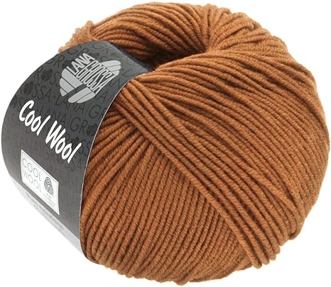 Lana Grossa Cool Wool Big, 2054 Caramel Yarn