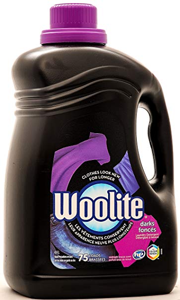 Woolite Darks Liquid Laundry Detergent, 150 Fl. Oz, 75 Loads, High Efficiency