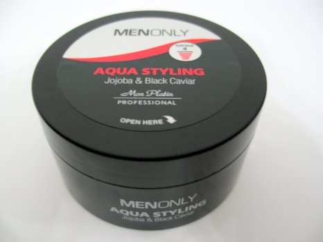 Mon Platin Black Caviar Hair Wax 9.5 Oz (280ml) Professional Strong Aqua Styling Jojoba