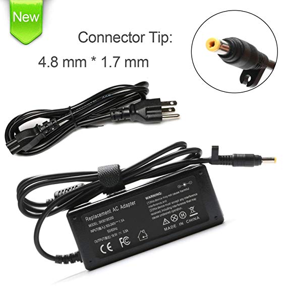 VUOHOEG 65W AC Adapter Charger Replacement for HP Pavilion DV6000 DV6500 DV6700 DV1000 DV2000 DV4000 DV5000 DV8000 DV9000 DV9500