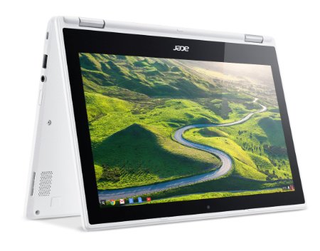 Acer Convertible Chromebook R11 116-inch HD Touchscreen Notebook White CB5-132T-C32M
