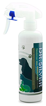 Pet Stain & Odor Eliminator Deodorizer Spray by Dr.Silver, Pet's environment air freshener spray, Eliminate Cat and Dog Urine Pee stain and Carpet Deodorizer Cleaner & Remover, 8.97oz/260ml