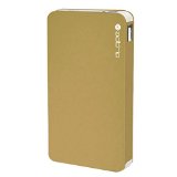 Power Bank ADTRIP 12000mah Ultra Slim Compact Design External Battery Polymer PowerBank Charger for Iphone 65sIpad Air Mini Galaxy S5 S4 S3 Note 3 Nexus 4 HTC OneMost Smartphonesgold