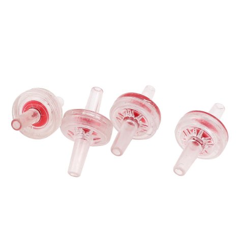 Uxcell a15042900ux0057 4 Piece Fish Tank Aquarium Air Pump Airline Check Valves for 5mm Pipe