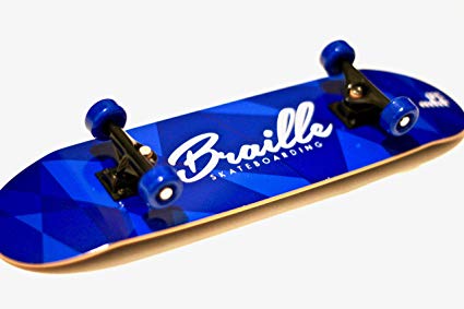 Braille Skateboarding Aaron Kyro 11inch Professional Hand Board. Toy Skateboard Comes with Wheels, Trucks, Hardware and Tools. Real Griptape.