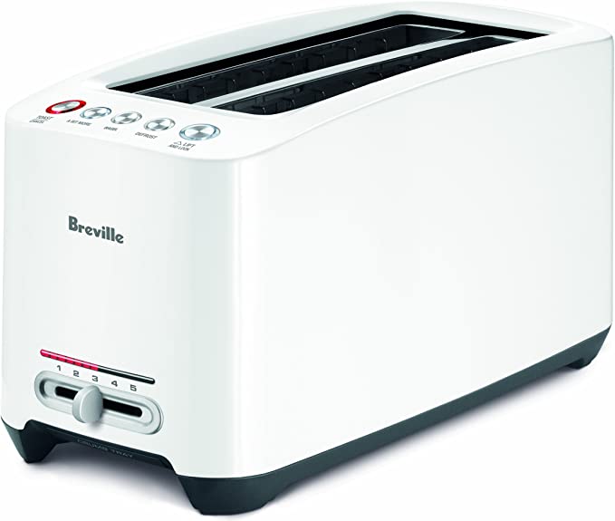 Breville BTA630XL Lift and Look Touch Toaster,White