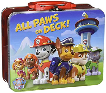 All Paws on Deck Paw Patrol Puzzle in Tin, 24 Pieces (8" x 6" x 3") Large