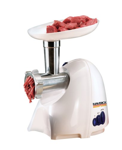 Maverick MM-5501 Mince Master 575-Watt Meat Grinder, White