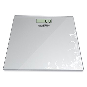 Healthgenie HD-221 Digital Weighing Scale Silver Pattern