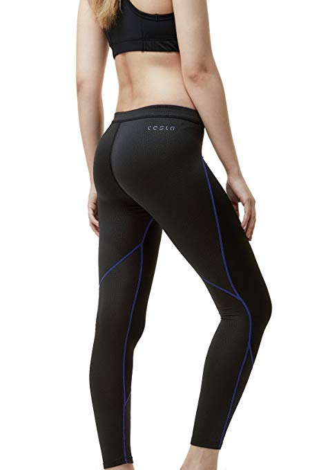 Tesla Women's Thermal Wintergear Compression Baselayer Pants Leggings Tights