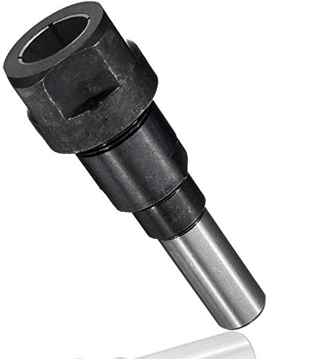 Yakamoz 1/2 Inch Shank Router Collet Extension Chuck, Accepts 1/2-inch Shank Bits, Extends The Router Bit an Additional 2-1/4"