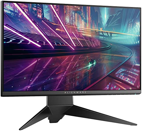 Alienware AW2518HF 24.5 Inch TN Gaming Monitor (Black Grey) (1 ms Response Time, Full HD 1920 x 1080 at 240 Hz, AMD Free-Sync, DP/HDMI, USB)