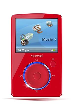 SanDisk Sansa Fuze 4 GB Video MP3 Player (Red)