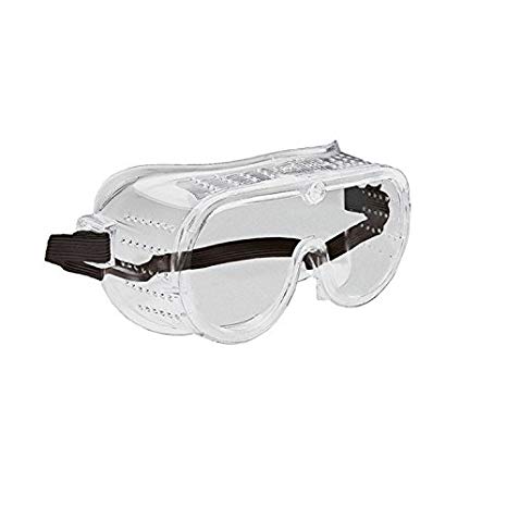ERB 15147-12 118 Series Splash Guard Goggles with Indirect Ventilation, Clear Anti-Fog Lens (12-Pack)