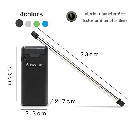 Folding Drinking Straw Stainless Steel,Drinking Straws,2018 New Creative Design Collapsible Reusable Straw Stainless Steel Portable Foldable Straws For Outdoor Travel Home Bar.