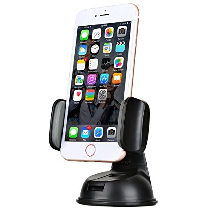 Phone Holder for Car, AEDILYS Universal Cell Phone Holder for Dashboard and Windshield, Car Accessories for iPhone Andorid and More 3.5ʺ̎ - 6 " -Retail Packaging