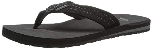 Quiksilver Men's Carver Suede 3-Point Flip-Flop