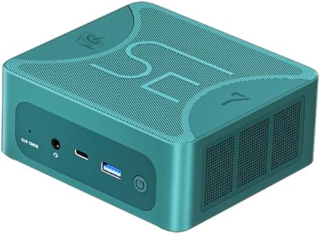 Beelink SER7 Mini PC, AMD Ryzen 7 7840HS(up to 5.1GHz) 8C/16T, Mini Computer 32GB DDR5 RAM 1TB NVMe PCIE 4.0 SSD, Mini Desktop Computer 4K 144Hz Quad Screen Display WiFi6 BT5.2 WOL