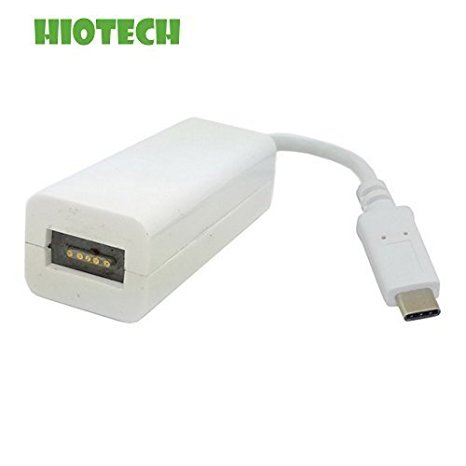 HIOTECH(TM) MagSafe 1 Female to USB-C USB 3.1 Adapter Converter Cable Connector for Apple New Macbook 12"