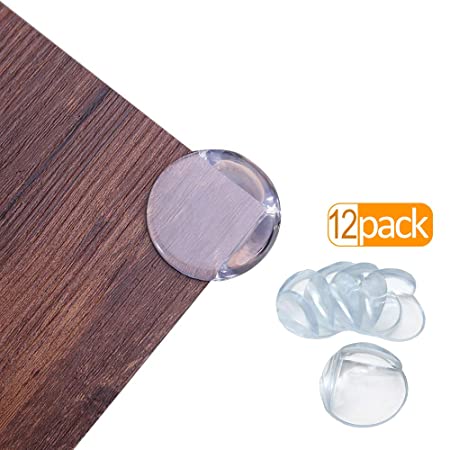 Corner Protector for Baby Clear (12 Pack),Baby Corner Protector for Desk,Bed,Furniture,Larger Size Keep Baby Safe.