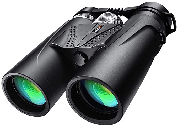 Tacklife Binoculars, 10x42 Prism Binoculars for Adults, Professional HD Telescope for Birds Watching Concerts Hunting with BAK4 Prism FMC Lens, Aluminum Alloy Focus Ring, L-Shaped Bracket, Carrying Bag - MBC02