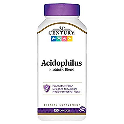 21st Century, Acidophilus Probiotic Blend, 3Pack (150 Capsules) Science-Based Nutrition