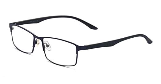 ALWAYSUV Black Classical Nearsighted Shortsighted Myopia Glasses -1.0 to -4.0 for Men Women These Are Not Reading Glasses