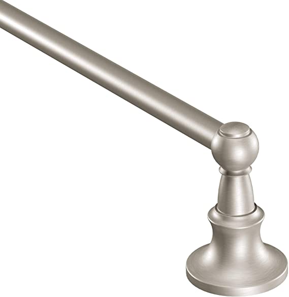 Moen DN4424BN Vale 24-Inch Towel Bar, Brushed Nickel