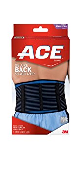 ACE Deluxe Back Stabilizer, Large/Extra-Large - Black