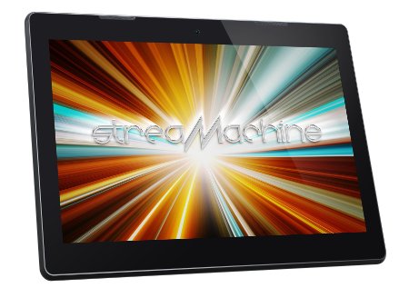 streaMachine ST13BK Full HD 13.3" 8GB Quad Core Tablet With Google Play, 2GB RAM, 10,000 mAh Battery (Black)