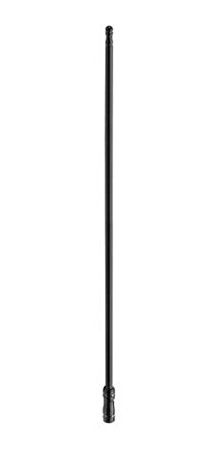 AntennaX The Shorty (15-inch) Black Antenna for (07-18) Jeep Wrangler JK