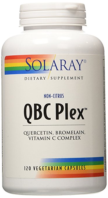 Solaray QBC Plex Capsules, 120 Count