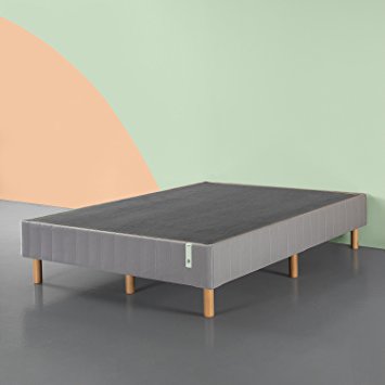 Zinus Quick Snap Standing Mattress Foundation/Platform Bed/No Box Spring needed/Grey, King