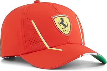 PUMA Scuderia Ferrari 2024 Team Cap Burnt Red One Size Fits Most