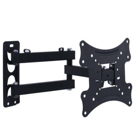 Lumsing Full Motion TV Wall Mount for 10"-42" TVs with Tilt and Swivel Articulating Arm