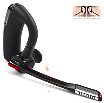 Arkey burds Bluetooth Headset, Wireless Bluetooth Earpiece /Headphones With 6-8 Hours Talk Time, HD Voice Headset for Drivers, Noise Canceling and Hands Free with Mic for iPhone, Smart Devices.