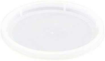 OKSLO Newspring clear lid for 8-32 oz tamper evident deli containers, 4.55 inch | 480/ Model (8372-14269-7899-9904)