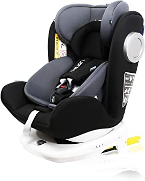 LETTAS Baby Car Seat for Child Group 0 /1/2/3 (0-36 kg/0-12 Year) ISOFIX  Top Tether Rotation 360