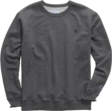 Champion Men's Sweatshirt, Powerblend, Fleece Sweatshirt, Crewneck Sweatshirts (Reg. or Big & Tall)