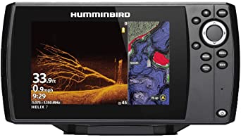 Humminbird 410940-1NAV HELIX 7 CHIRP MDI (MEGA Down Imaging) GPS G3 NAV Fish Finder, Black