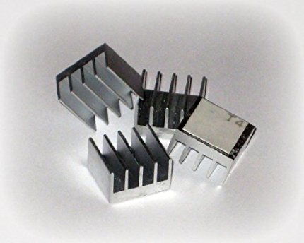 XBRdepot 1 Pack of 4 Premium Self-Stick Aluminum Heatsinks for XBOX 360 RAM ANA and Southbridge Cooling (4 individual PCS)